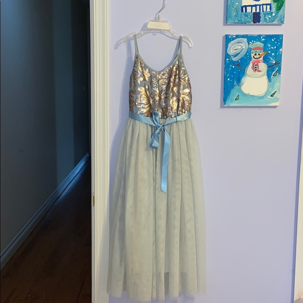 Embellished-Bodice Ballerina Dress